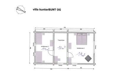 Designer Ferienwohnungen - Ferienhaus Villa kunterBUNT
