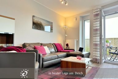 Ferienwohnung De Reetpieper Wohlfühlen am Nordseedeich