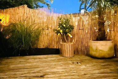 Bretterbutze TERRASSENBUTZE