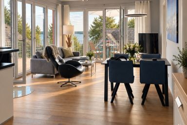 Ferienwohnung "Seglersteg, Bungalow 11" Hafenspitze
