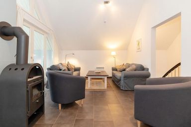 Strandpark Graal-Müritz - Tolles Maisonette-Apartment mit Kamin, Sauna, zwei Balkonen - 100 m zum Strand!