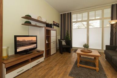 Meeresblick - Schöne Ferienwohnung mit überdachter Terrasse in erstklassiger Lage am Strand