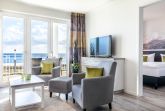 Wohn-/Essbereich mit Flatscreen-TV