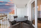Balkon mit Ãberdachung