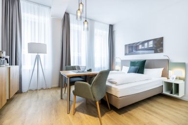 Ferienapartments am Krusespeicher - Modernes Hafenapartment mit Fußbodenheizung und WLAN im Alten Hafen von Wismar