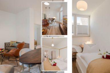 Stockholm - Traumhafte Ferienwohnung in Ahlbeck mit Terrasse – nur 200 m bis zum Strand