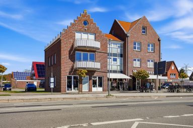 Nordseekoje - Schöne Ferienwohnung (65qm) für 4 Personen mit Balkon unweit zum Strand