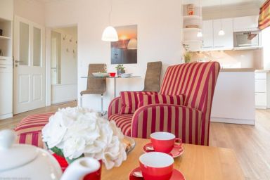 Nordstern - 1-Zimmerappartement mit Balkon und Strandkorb in unmittelbarer Strandlage