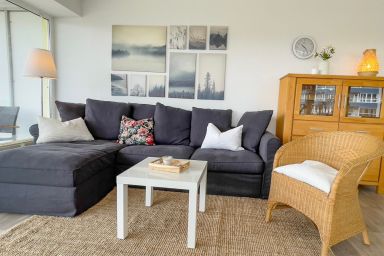 Haus Nordseebrandung - Traumhafte Ferienwohnung D1.5 für bis zu 6 Personen mit großem Rundbalkon und Meerblick!