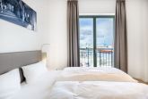 Schlafzimmer mit Ausblick