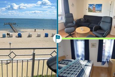 Nordland Appartements - Nordland Appartments - Wohnung Amrum - Direkt am Meer, näher dran geht nicht!