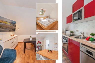 Ferienwohnung Am Bahnhof - Ferienwohnung Nahe des  Bahnhofs in Seebad Ahlbeck mit Terrasse und Gartenblick