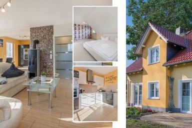 Ferienhaus Ulme - Familienfreundliches Ferienhaus in Kachlin mit Garten & Spielplatz in Seenähe