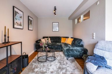 Haus Köhler - Ferienwohnung für 6 Personen in Kurparknähe mit Sauna und Garten und Wintergarten