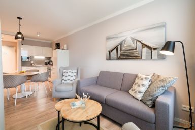Godewindpark Travemünde - Stilvolles Apartment mit traumhaftem Parkblick, Loggia und hauseigenem SPA-Bereich