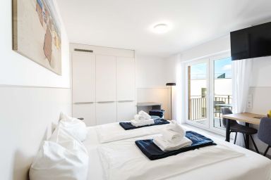 MEERholung - MEERholung FeWo 3.1 strandnahes Studio mit Balkon