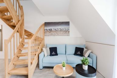 MEERholung - MEERholung FeWo 4.4 – Modernes Penthouse über zwei Ebenen mit viel Komfort