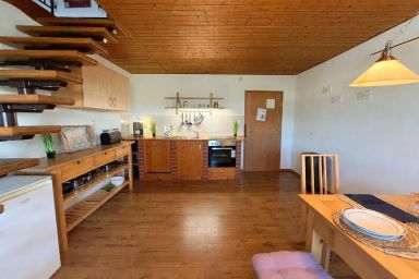 Gemütliche Ferienwohnung Naturblick - ruhig und familienfreundlcih in Neuhof Ostsee am Bodden - Ferienwohnung Naturblick am Bodden in Neuhof für Familien ruhig gelegen