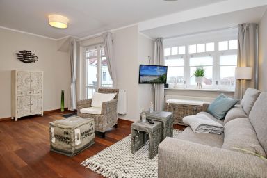 Villa Hanse - Villa Hanse 2-Zimmer-Wohnung für 4 Personen, 100 m zum Strand mit Balkon