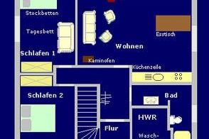 Ferienwohnung Fishbone Erdgeschoss in Glowe