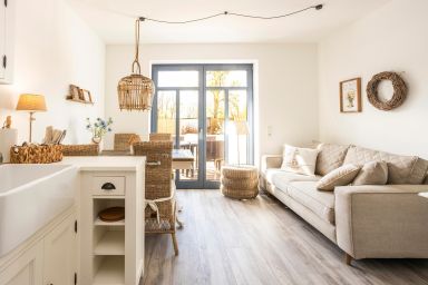 AnnaNordsee Appartmenthaus - Appartement/Fewo 1, Dusche, WC, 2 Schlafräume EG