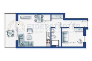 Haus am Golfplatz - Wohnung 7 Dannebrog (ID 373)
