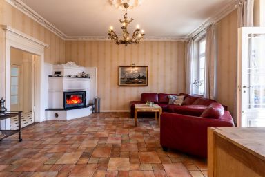 Fewo Salon mit Terrasse, Whirlpool, Kamin und 2 Schlafzimmer