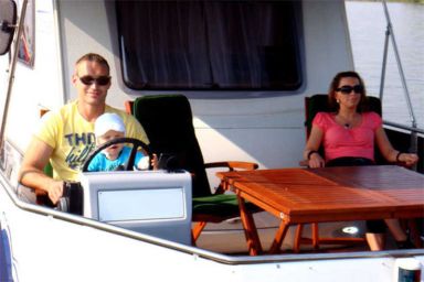 Hausboot Wassercamper SCHW 930 - SCHW 931-2 Typ 1 Blue Line